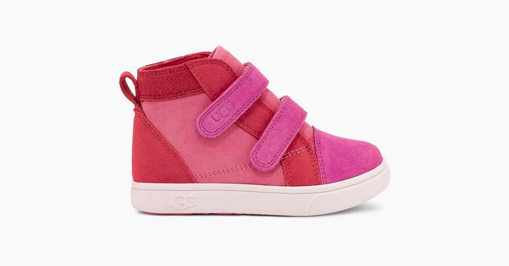 Ugg Sneakers Canada - Ugg Kids' Rennon Ii Mashup Pink Rose